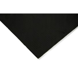 Schwarzes Aluminium-Butyl-Pad zur Geräuschreduzierung, 4 mm, 75 x 50 cm