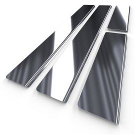 Einstiegsleisten aus Stahl BMW 2er F45 MiniVan (5 Türen) - (2013-....) Standard - silbern (Glanz)