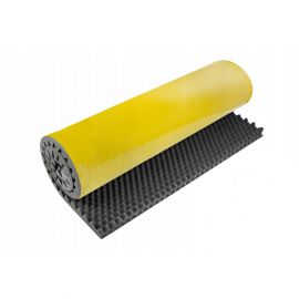 Selbstklebender Akustik-Schallschutzschaum WAVE 30 mm 200 x 100 cm, nicht brennbar