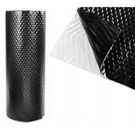 Selbstklebende Butylmatte schwarz 2mm 50x50cm