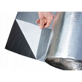 Selbstklebender wasserfester Schallschutzschaum 3 mm 25x100 cm Aluminiumgummi M03SH